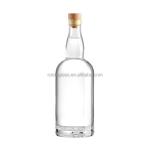 Super Flint Glass Body Material Whisky Glass Bottles Competitive 500ml 750ml