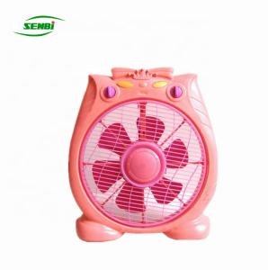 Wholesale Pink Color 10 Inch Box Fan 30W Home Appliances With 0-60 Mins / 0~120 Mins from china suppliers