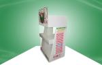 Healthcare Vitamin Cardboard Counter Display With PET Cover To Avoid Thieves