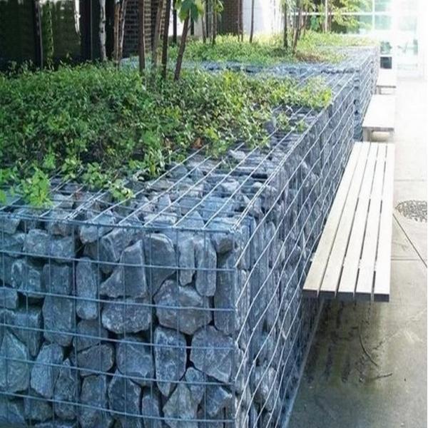4 X 4 Welded Mesh Gabions High Tensile Solid Cages Recyclable Feature