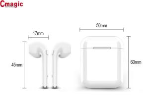 Wholesale Mini Twins Headphones I9S TWS Earbuds Built - In 40mah Battery Playtime 2 Hours from china suppliers