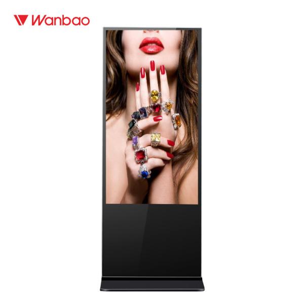 55 Inch Windows System Indoor Digital Advertising Display With Time Switch