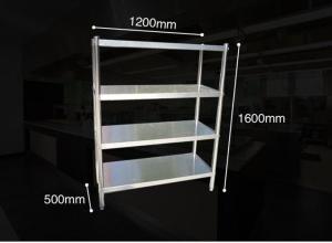 Wholesale Anti - Rust Steel Storage Shelves , Kitchen Ladder Type Warehouse Storage Rack With Adjustable Legs from china suppliers