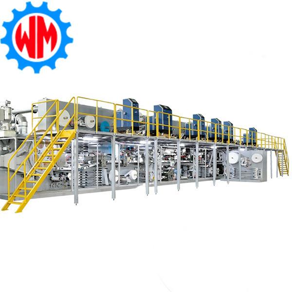 Intelligent Mold Switching System Adult Diaper Production Line For Niche And