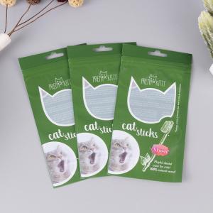 Wholesale Small Fresh Vacuum Cat Food Packaging Bags With Window from china suppliers