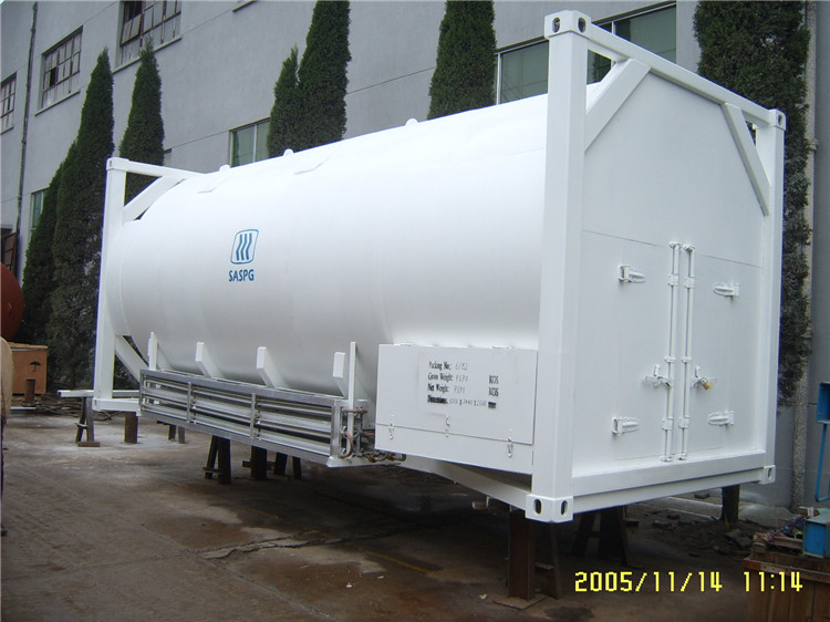 Working Pressure 0.78Mpa Carbon Steel Cryogenic Storage Tank ZCF-3000/8