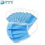 Foldable Skin Friendly 3 Ply Non Woven Face Mask