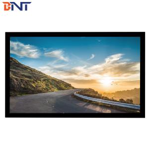 Wholesale 100 Motorized Projector Screen For Home Theater / Conference Room / School Hall from china suppliers