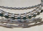 Security NATO Ribbon Barbed Galvanized Razor Wire Concertina Tape