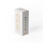 Paperboard Square Perfume Empty Bottle Box for Shower Steam Machine Custom