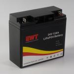 Fast Shipment IFR32700 24V 12AH Lifepo4 Battery with Long Cycle Life
