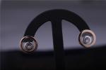 Chopard HAPPY SPIRIT EARRINGS in ETHICAL ROSE GOLD ETHICAL WHITE GOLD with