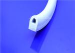 Heat / Fuel Resistant Silicone Sponge Rubber Strips High Pressure Flexible