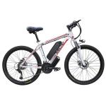 Lithium Battery 26 Inch Electric Mountain Bike SMLRO C6 With Cutoff Brake