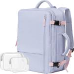 Purple 17.3 inch Laptop Airline Approved Carry On Luggage As Personal Items