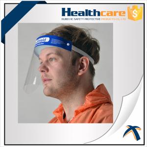 Wholesale Hospital Protection Disposable Full Face Shields , Safety Medical Face Shield Visor from china suppliers