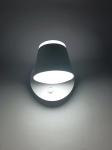 Aluminum PC Rechargeable LED Wall Light Energy Saving Lighting White / Black