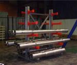 High Strength Steel Cantilever Storage Racks Industrial Cantilever Shelving OEM