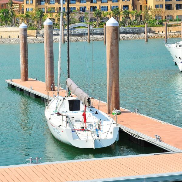 Aluminum Alloy Floating Dock Marine Parts Foating Pontoon Boat Ship Yacht