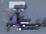 Vibrating Mixer 3D Wall Precast Concrete Machine Production Line