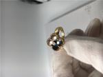 Round Diamond Wedding Rings Yellow Gold 18k , Gemstone Engagement Rings With