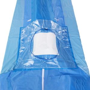 Wholesale Nonwoven Fabric Sterile Surgical Drapes 20 X 20 Inch In Blue Color For Hospital Use from china suppliers