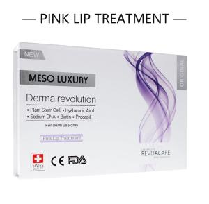 Wholesale Pink Luxury Vitamin C Lip Serum Meso Organic Treatment Lip Brightening Serum from china suppliers