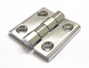 Wholesale Cabinet Door Hinge 40*40 50*50 60*60 Bright Chrome Zinc Alloy Electric cabinet panel hinge from china suppliers