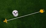 Hole golf green cup green flag flagpole Golf hole golf greens