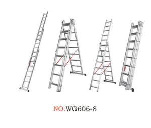 Wholesale Non Insulated 7.34m 3x11 Portable Folding Ladder from china suppliers