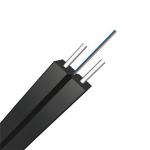 2 Core Fiber Optic Drop Wire , FTTX FTTH Single Mode Fiber Optic Cable
