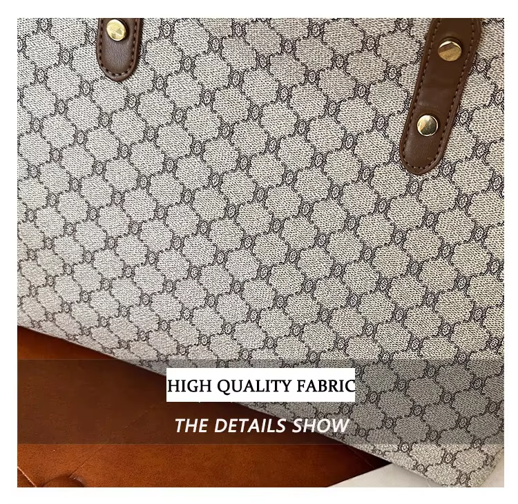 Custom Logo Accepted Luxury Printed Handbag Women PU Shoulder Bag Women's Tote Bag LDTC-RTS88