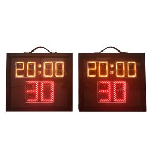 Wholesale Indoor Aluminum Basketball Shot Clock , Multi Sport Scoreboard With Game Time from china suppliers