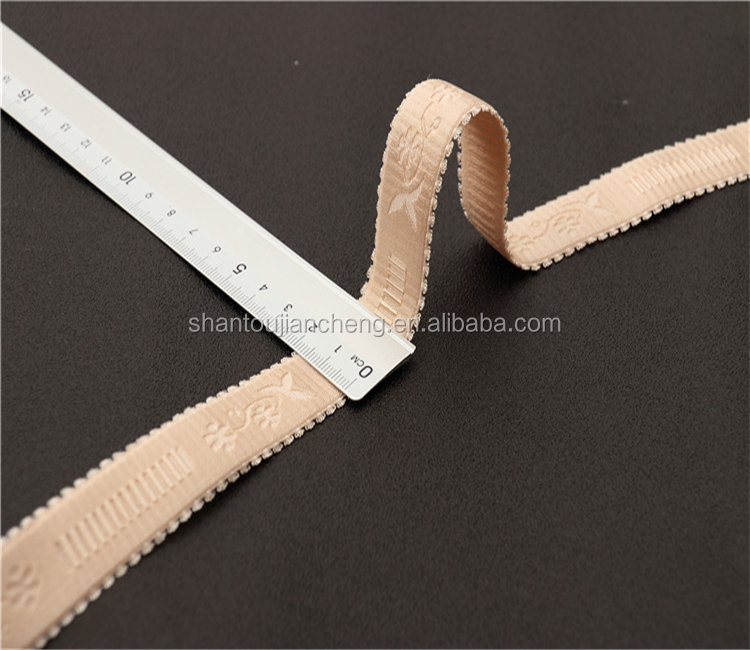 High Quality 18mm Bra Nylon Elastic Jacquard Straps Elastic Sexy Bra Straps Shoes Webbing Garment Spandex / Nylon Bags