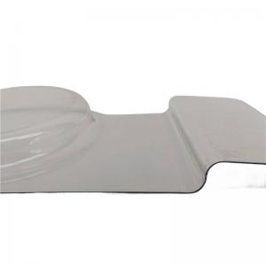 Wholesale Recyclable Plastic Blister Pack PVC Plastic Serving Trays White from china suppliers