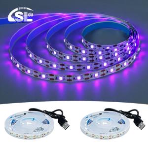 Wholesale LED Strip Light 5V 8mm 120LEDs Purple One Cut Electroplate for Your Requirements from china suppliers