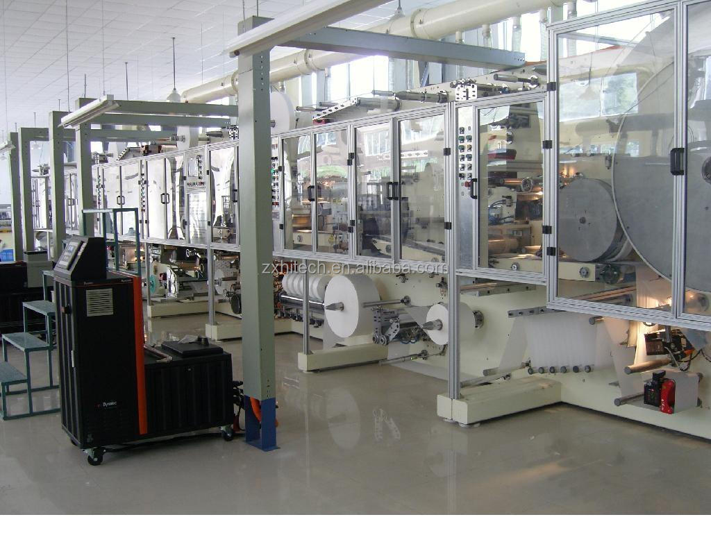 Speed Urinary Non Humidity Production Line High Efficiency Urinary Non Humidity Equipment For Diaper