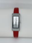 Fashion Leather Strap Quartz Watch Stylish White Dial Watches Custom Engraving