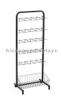 Exhibition Flooring Display Stands / Metal Wire Grid Display Racks