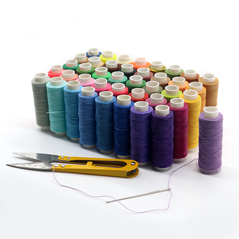 High Tension Polyester 0.8mm Waxed Thread for Hand Sewing and Shoe String Stitching DIY