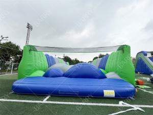 Wholesale Outdoor Carnival Giant Obstacle Course Jump Around 5k Bouncy Castle Run For Commercial Use from china suppliers