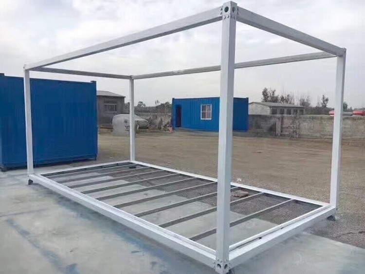 Dry Container Galvanized Easy Removable 6m Length Stainless Steel Framing 20ft Shipping Container Frame Capacity 33.2CBM