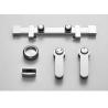Buy cheap Special PVC 10*30 Tube Silent Sliding Door Roller Hanging Pulley Wheel Set from wholesalers