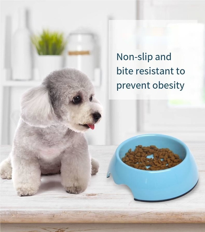Pet Melamine Slow Food Bowl Universal Anti Choking Bowl For Cats And Dogs
