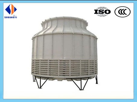 Customized Round Shape Anti-corrosive FRP Counter Flow Cooling Tower for Water Treatment