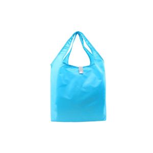 190T Polyester Nylon Portable Foldable Reusable Shopping Bags Water Resistant