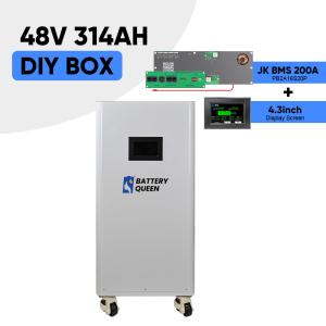 Wholesale EU Stock JK Diy Battery Pack Kit 48V 16S EVE CATL 314ah Metal Case JiKong BMS DC Breaker from china suppliers