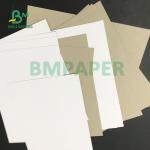 Recycled Pulp C1S Box Board Grey Back Paper 230gsm 250gsm For Medicine Packing