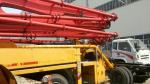 300 Kw Used Concrete Pump Truck Mounted Concrete Pump With Benz Truck Chassis