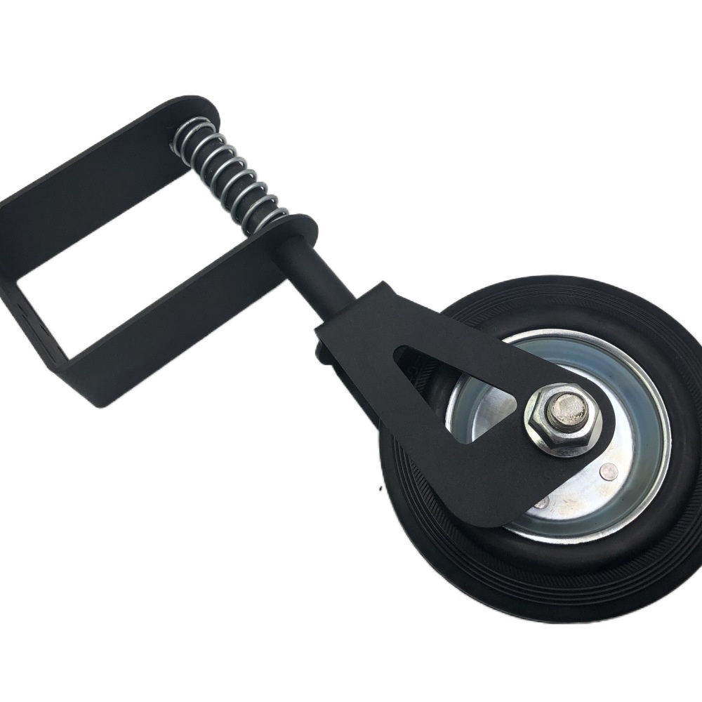 Heavy Duty Metal Sliding Spring Gate Wheel for Outdoor Garden and Security Fence Gate